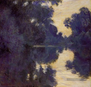 Matin sur la Seine Claude Monet Peinture à l'huile